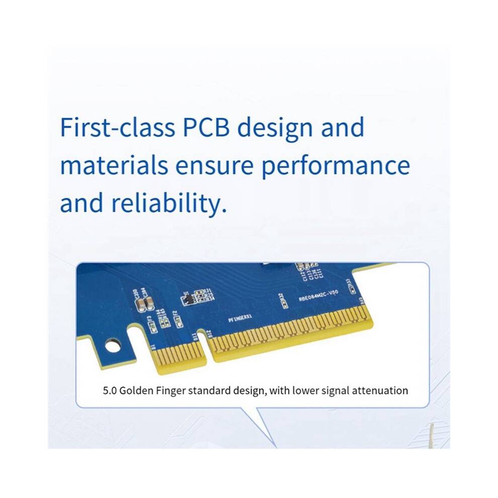 PEX88024 Split-Free 4-Disk M.2 PCIe 4.0 Expansion Card PCIe to M.2 NVMe22110/2280/2242 PCIe X8 Adapter Card
