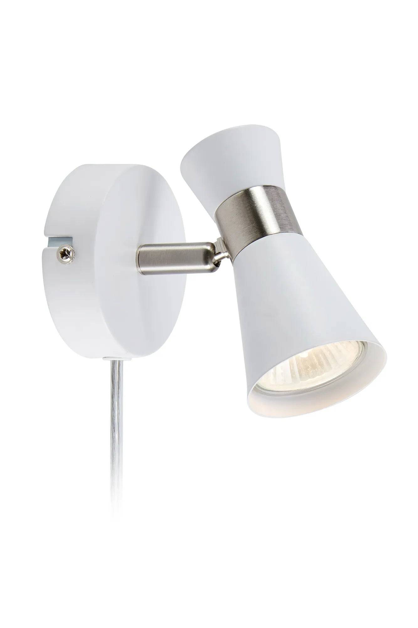 Folie Vägglampa Vit