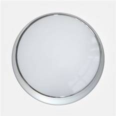 Eterna Colour Selectable Emergency LED Wall/Ceiling Light With Step Dim MW Sensor - Chrome