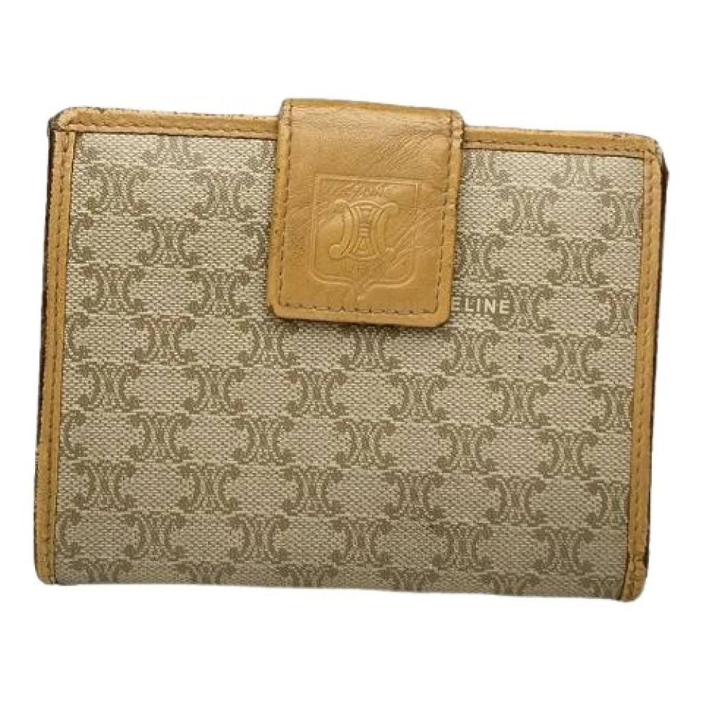 Celine Vintage - Pre-owned Triomphe Wallet Vintage - Dam - ONE Size - Läder