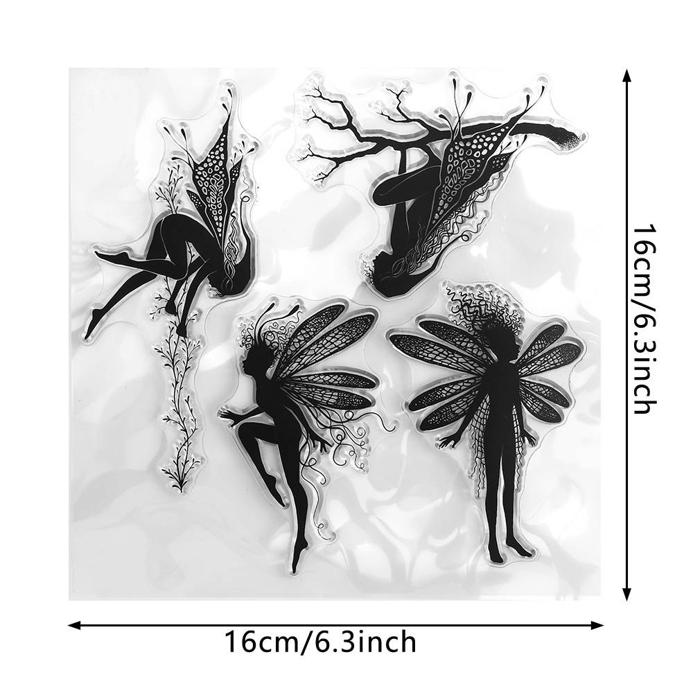Fairy Stamp -perfect For Diy Scrapbooking And Card Making, Stamps For Diy Craft Album Paper Cards Art Decoration Supplies