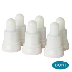 6 stk Duni LED ekstra genopladelige lys