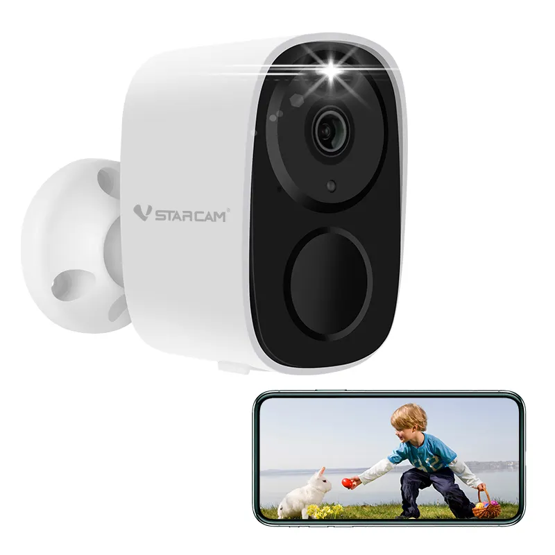 CB54 solar powered outdoor security cameras Long Time Stand by APP Smart home CCTV cameras