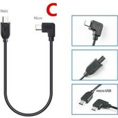Mikro usb till multi usb kamera kontrollkabel f&#xF6;r zhiyun crane 2 weebill-s &amp; sony a7 a7r a7s ii iii iv kamera ers&#xE4;tt zw-multi -002 - Vit