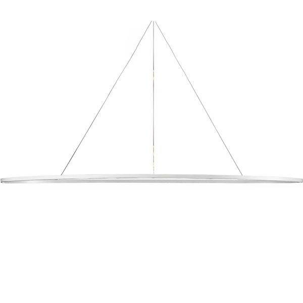 Elisse Mega Taklampa Oval Vit Uplight 2700k