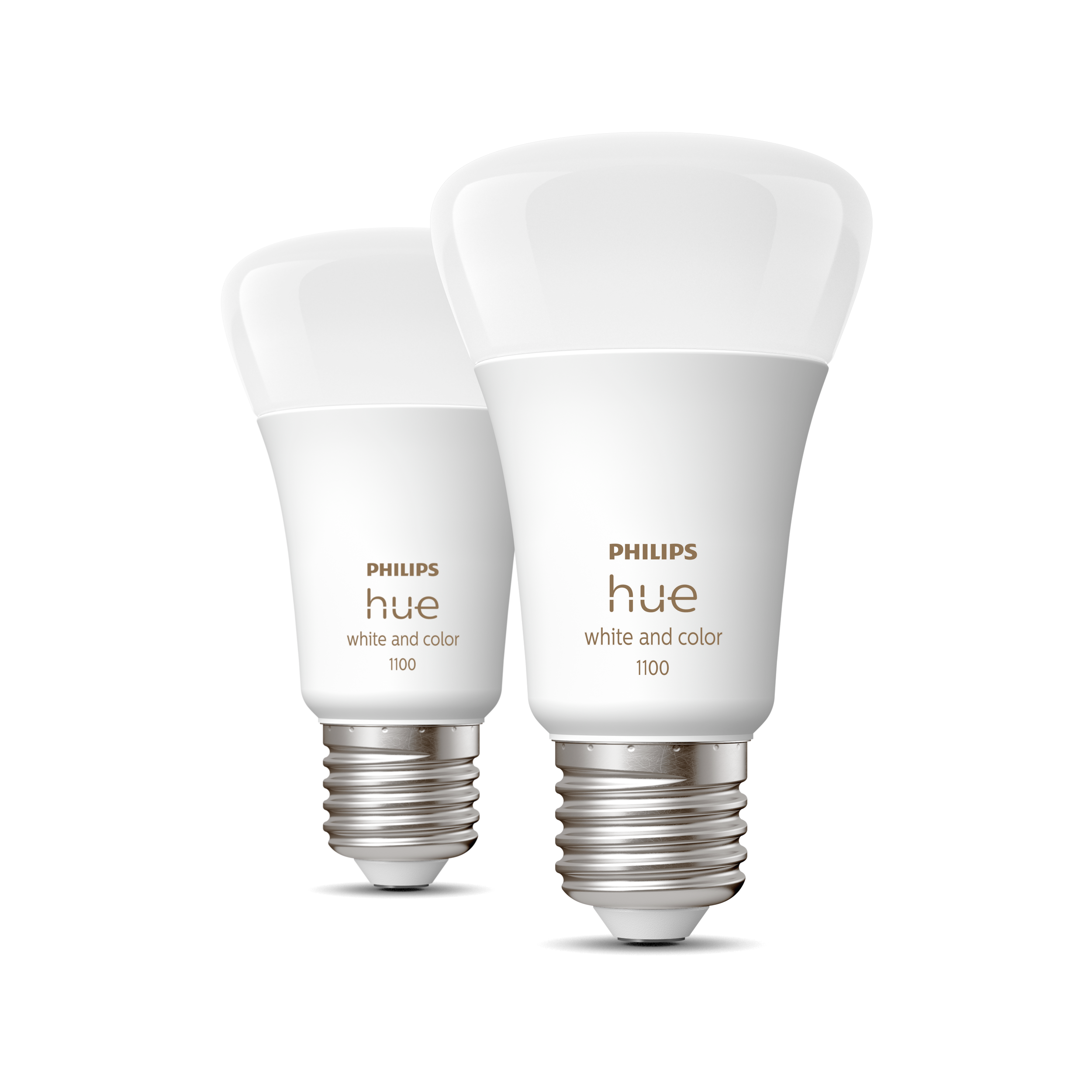 Philips Hue A60 White & Color E27 2-pack