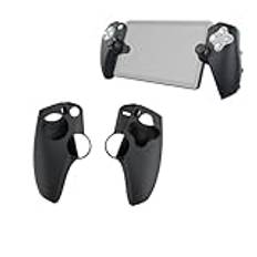 TIMEYUE Fodral för Sony PlayStation Portal, Mjukt Skyddsfodral i Silikon Case för Sony PS Portal, Halkskydd Handtag Fodral-Svart