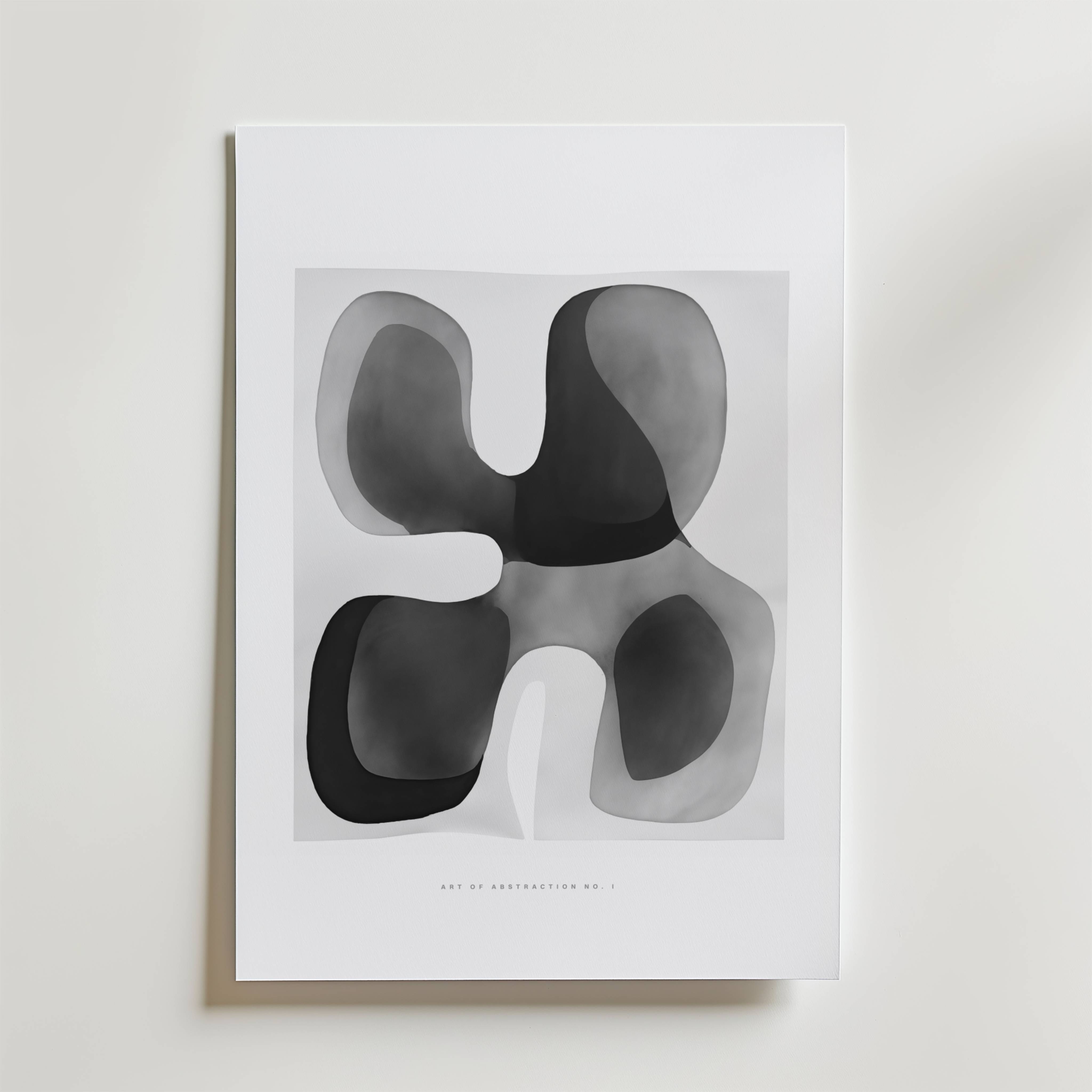 Art of Abstraction No. 1 Poster - Fine Art Poster 40x50 cm
