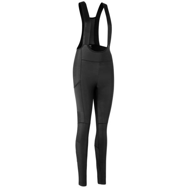 GripGrab W's PACR Therm Bib Cykelbyxor Black, Str. S - Svart (S)