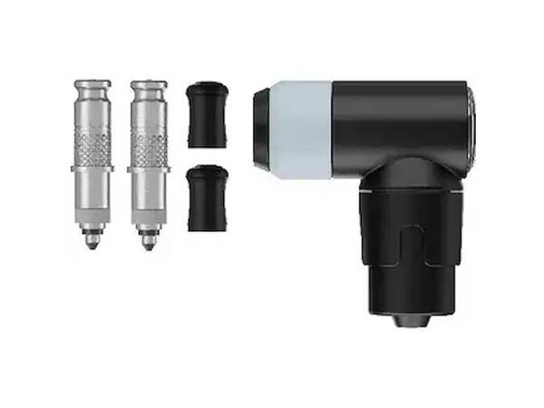 Schwalbe DV-SCV Click ventiler konverteringskit med pumpehoved dunlop ventil 2 stk.