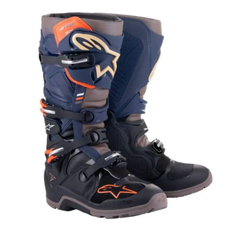Tech 7 Enduro Drystar Boots Black Night Navy Warm Gray