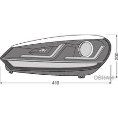 LEDriving® XENARC® Chrome Edition, OSRAM, b.la. til VW, 12 V