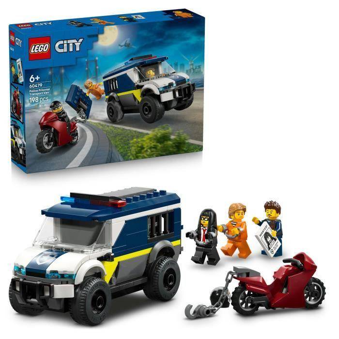LEGO City 60479 The Penitentiary Van - Construction Set 6 years - Truck Model