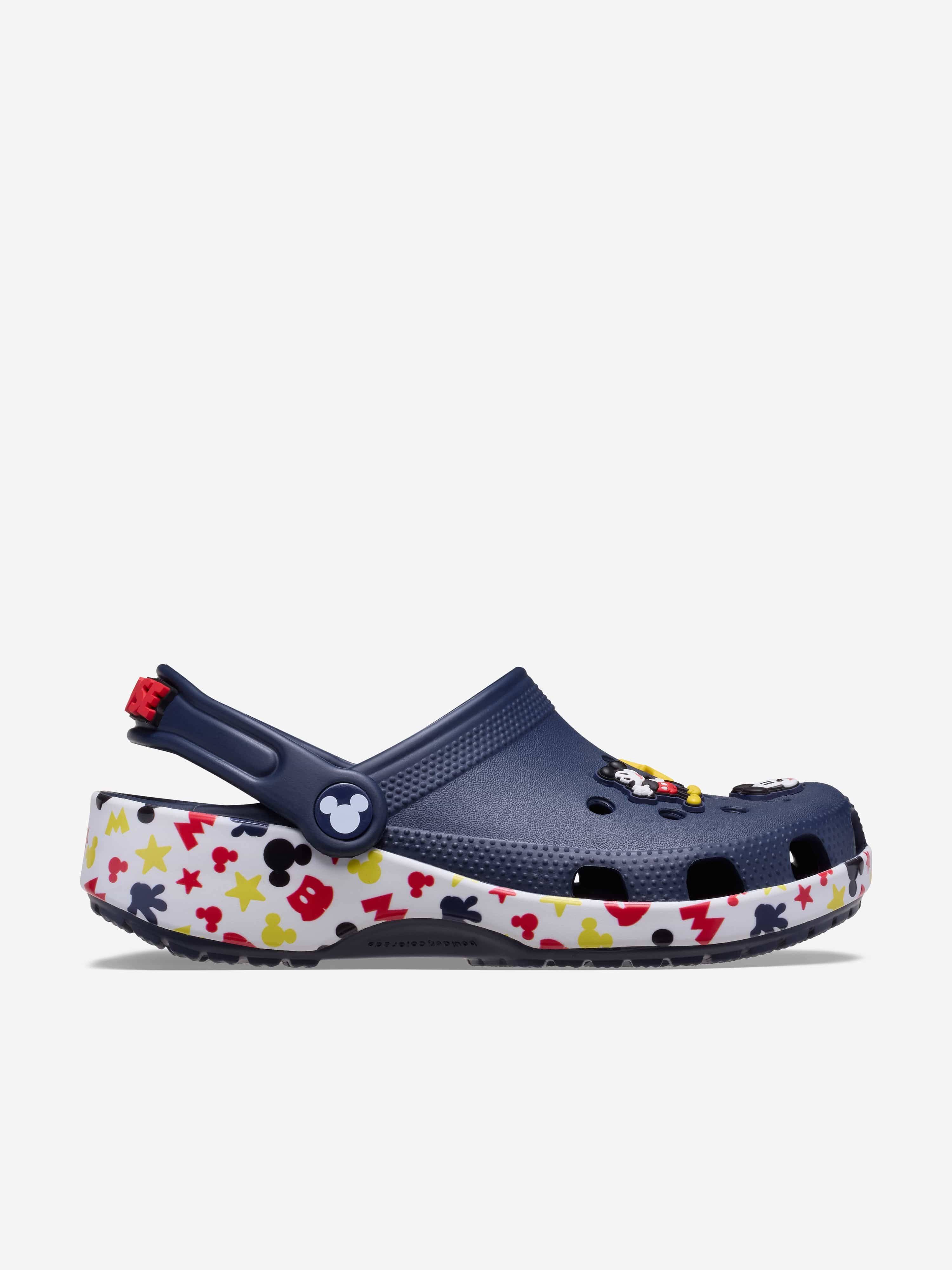 Crocs Kids Mickey Friends Classic Clog in Navy - Navy / EU 25 - 26 UK 9 US 9