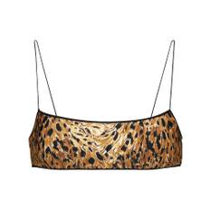 Tropic of C The C animal-print bikini top - brown - XS