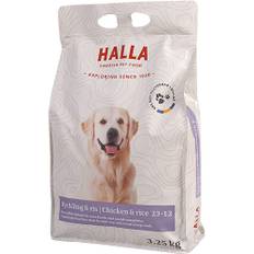 Halla Hundfoder Kyckling & Ris 3,25kg