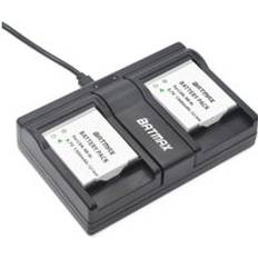 Nb -6l nb 6l nb6l kamera dubbel usb batteriladdare för canon ixus 310 sx240 sx275 sx280 sx510 sx500 hs 95 200 105 210 300 s90 s95