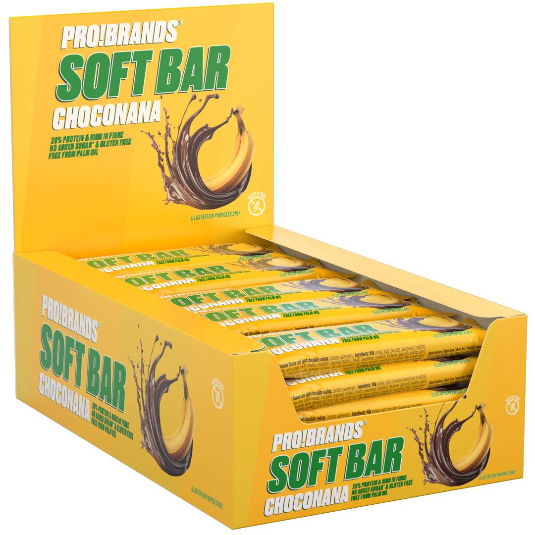 15 X Pro Brands Softbar 40 G Mixlåda