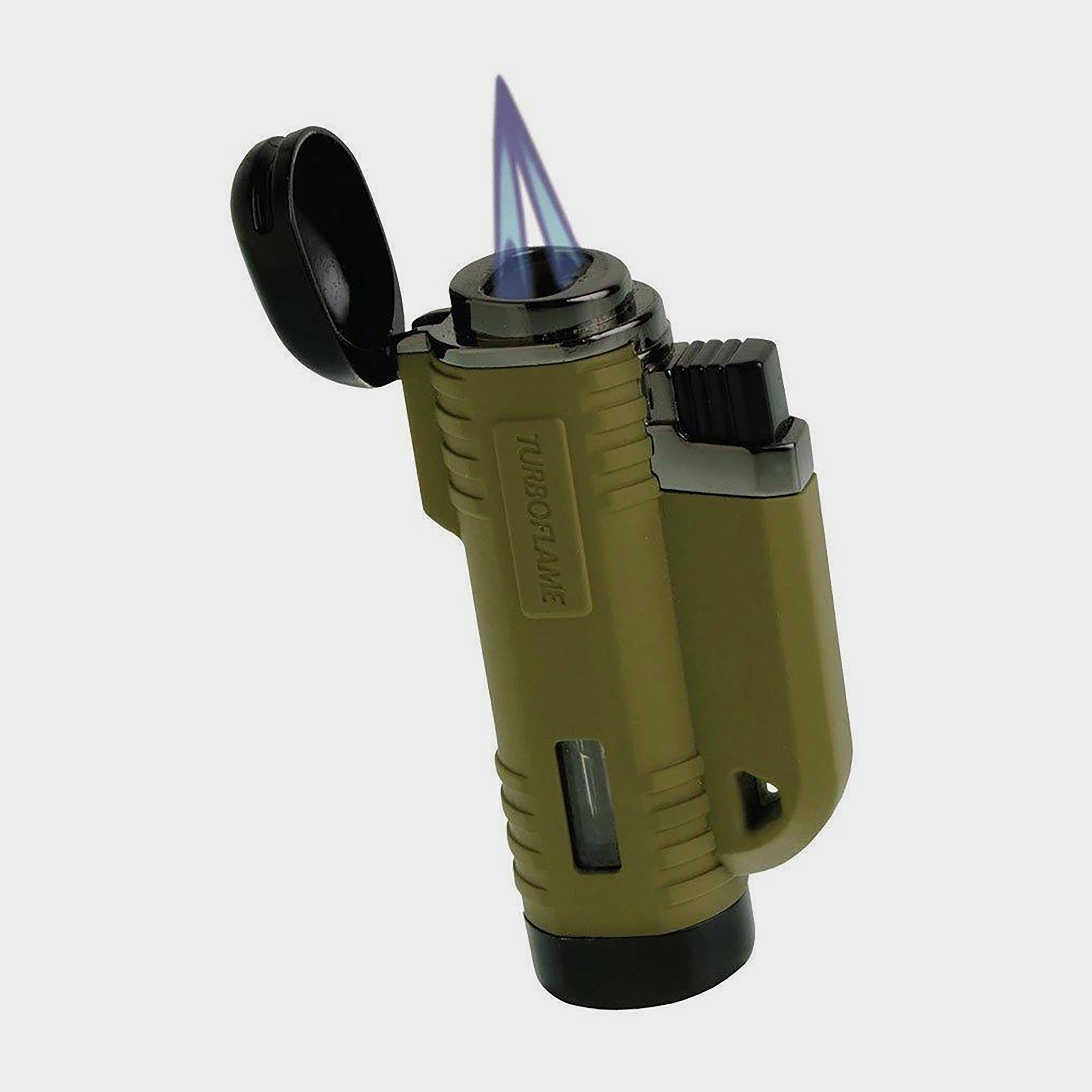 Turboflame VFR2 V-flame Lighter, Green - One Size