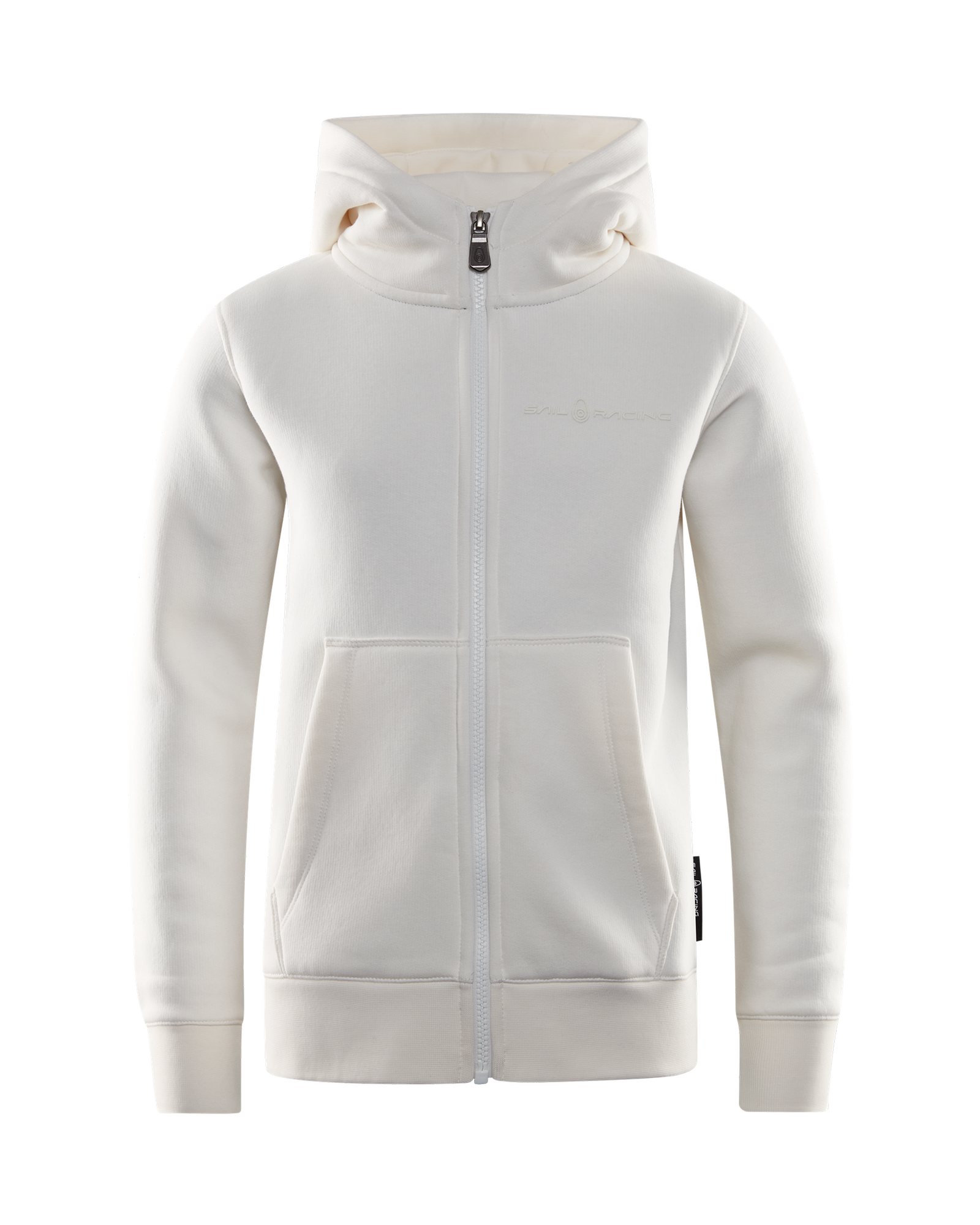 Bowman Logo Zip Hood JR Off White (176) - Vit (176)