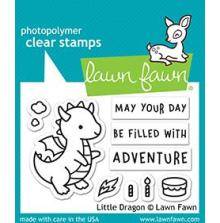 Lawn Fawn Clear Stamps 2X3 - Little Dragon LF2323