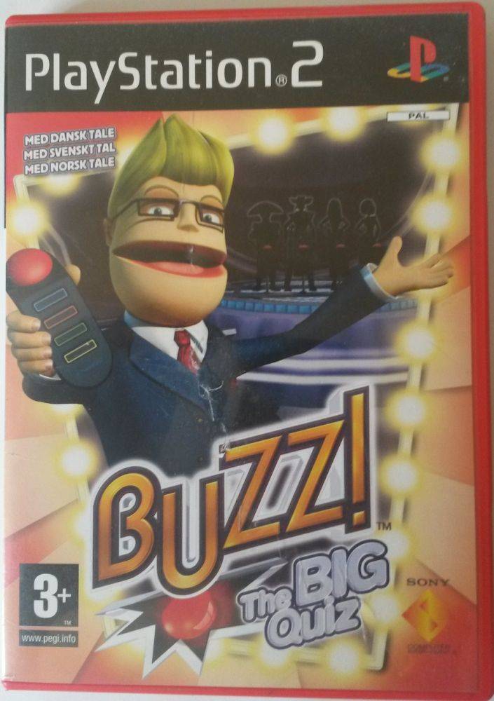 PS2 Buzz the Big Quiz (svenska)