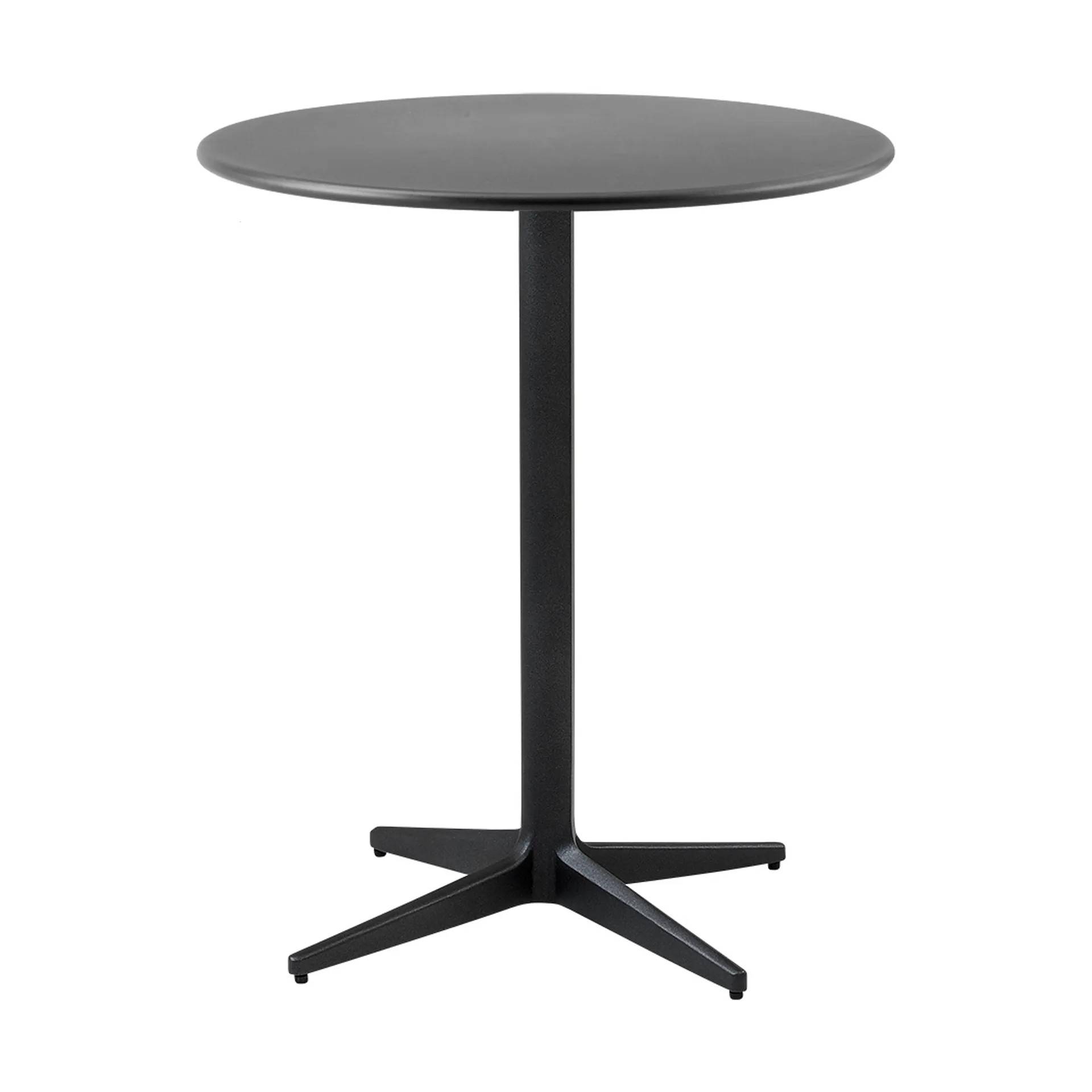 Cane-line Drop cafébord Ø60 cm Lava grey-lava grey