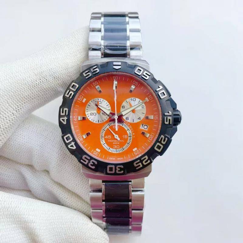 TAG Heuer Formula 1 Racing Carrera Kvarts Herrklocka - Sexvisare Liten Urtavla
