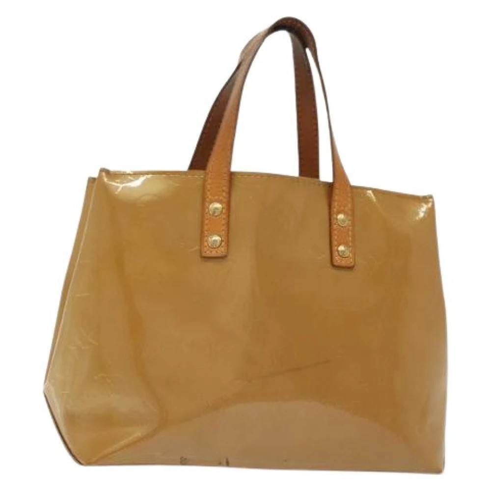 Louis Vuitton Vintage Pre-owned Vintage Håndtaske - Vintage - Dame - Beige - ONE SIZE - Læder
