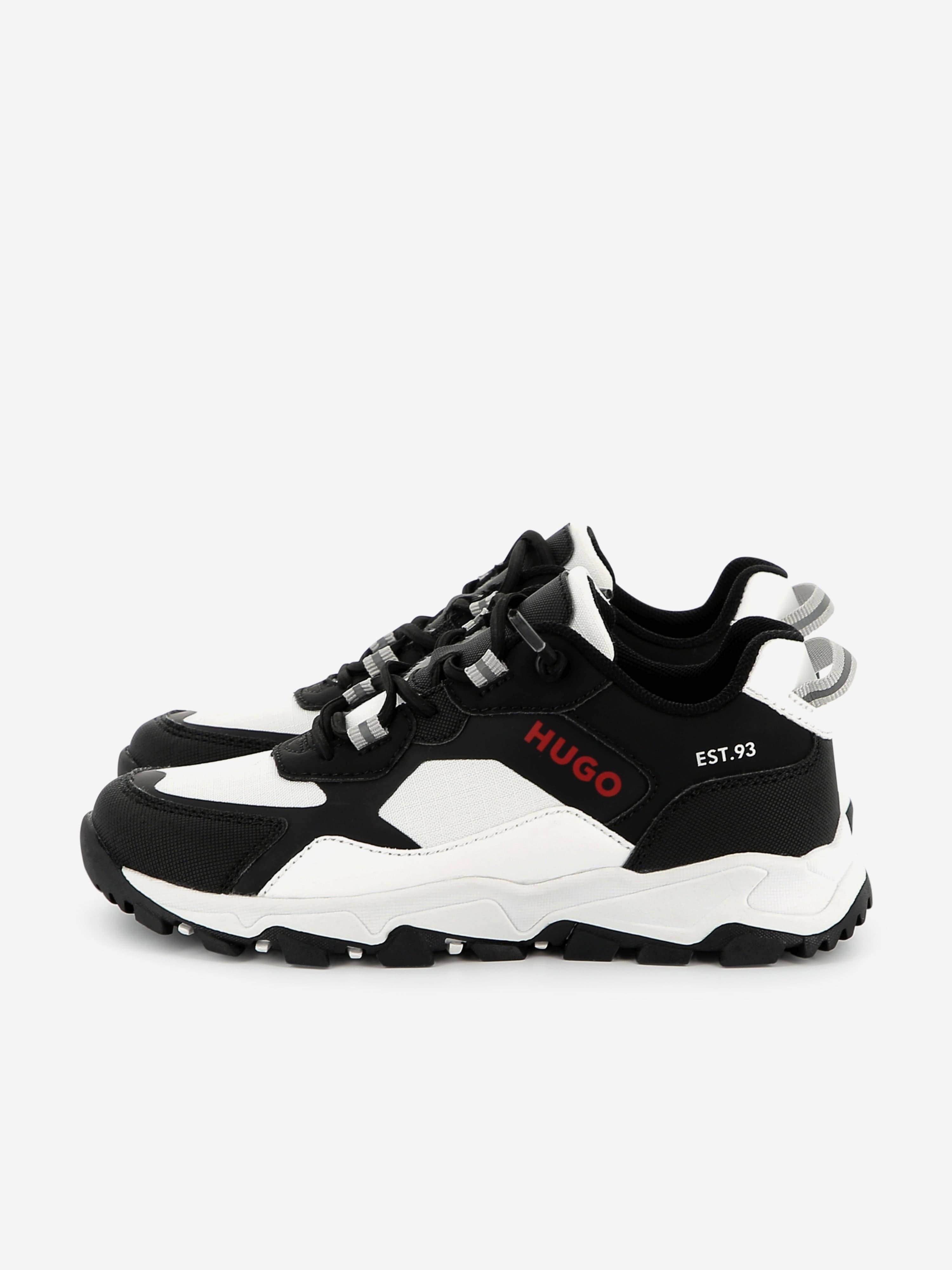 Hugo Boys Logo Trainers in White - White / EU 32 UK 13 (EU 32 UK 13)