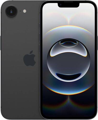 iPhone 16e | 128 GB | Dual-SIM (2 x eSIM) | svart