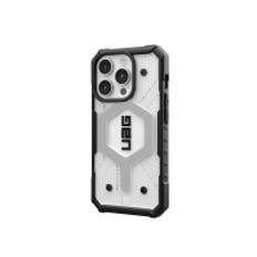 UAG Rugged Case for Apple iPhone 15 Pro [6.1-inch] - Pathfinder Clear Ice - Bagsidecover til mobiltelefon - MagSafe-kompatibilitet - termoplastisk po