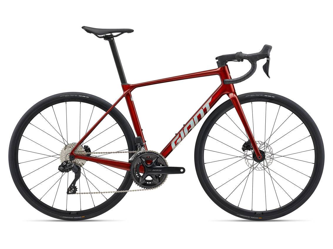 Giant TCR Advanced 1 KOM 2025 - Shimano 105 Di2 12sp - Giant P-R2 - 030 / XL / Mars Dust (XL)