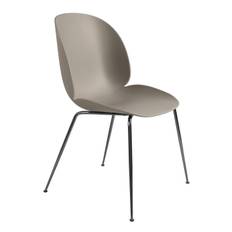 Beetle Chair Unupholstered - New Beige/Black Chrome