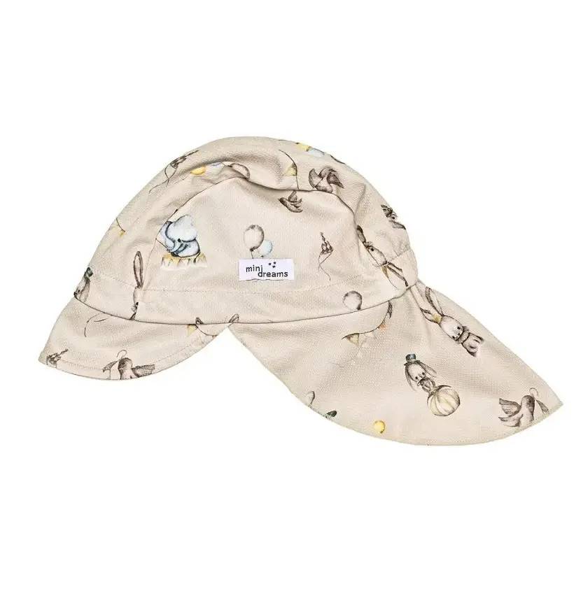 MINI DREAMS Solhatt Mesh UV 50+ Circus Sand 48/50