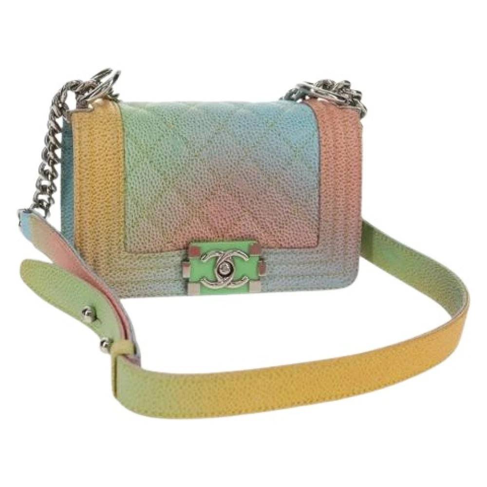 Chanel Vintage Pre-owned Cross Body Bag - Vintage - Dame - Flerfarvet - ONE SIZE - Læder