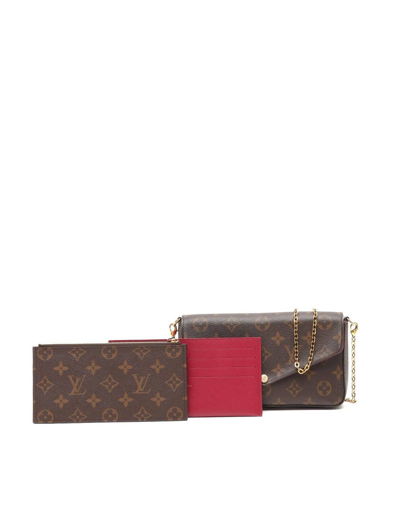 Louis Vuitton Monogram Pochette Félicie Bag - Brown - One Size
