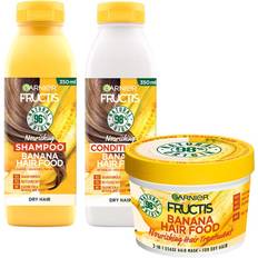 Garnier Fructis Hair Food Banana Trio Kit - Shampoo + Conditioner + Mask