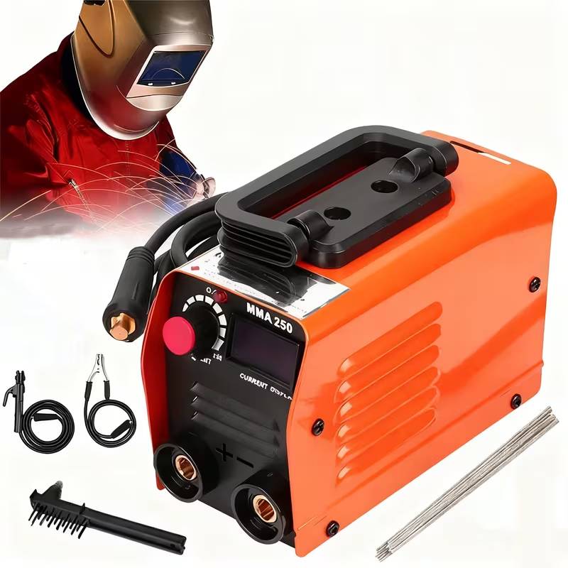 Portable ZX7 250A MMA Arc Welder Inverter Welding Machine 220V Mini Iron Electric Welding Equipment Car Repairs Tools