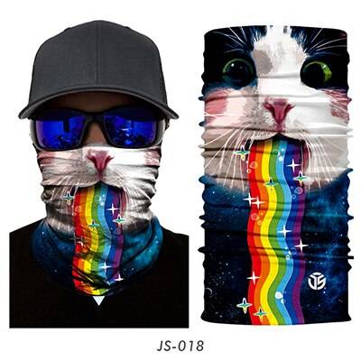3d sömlösa galax balaclava magisk ansiktsmask varmare motorcykel ridning ski hals damask sköld durag män sol bandana cykel - 18