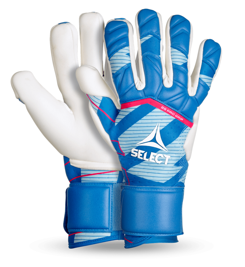 Select 88 PRO GRIP V25 målmandshandske - Blå/Hvid-12.
