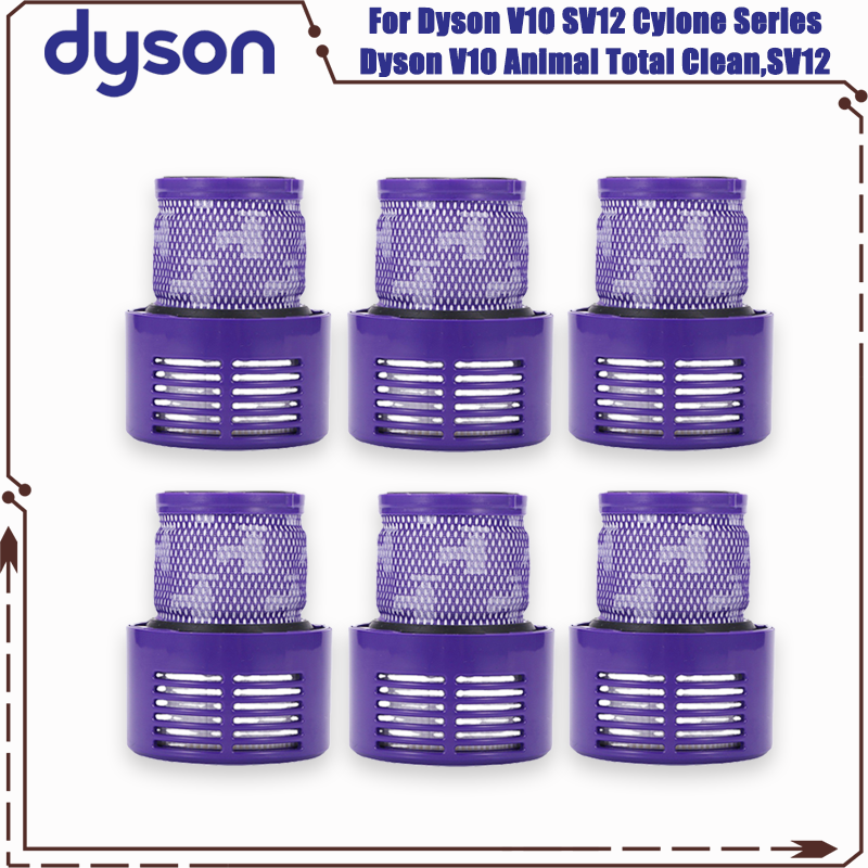 Replacement HEPA Filter Fit for Dyson SV12, Dyson V10 Cyclone Series, V10 Absolute, V10 Animal, V10 Total Clean Vacuum Parts