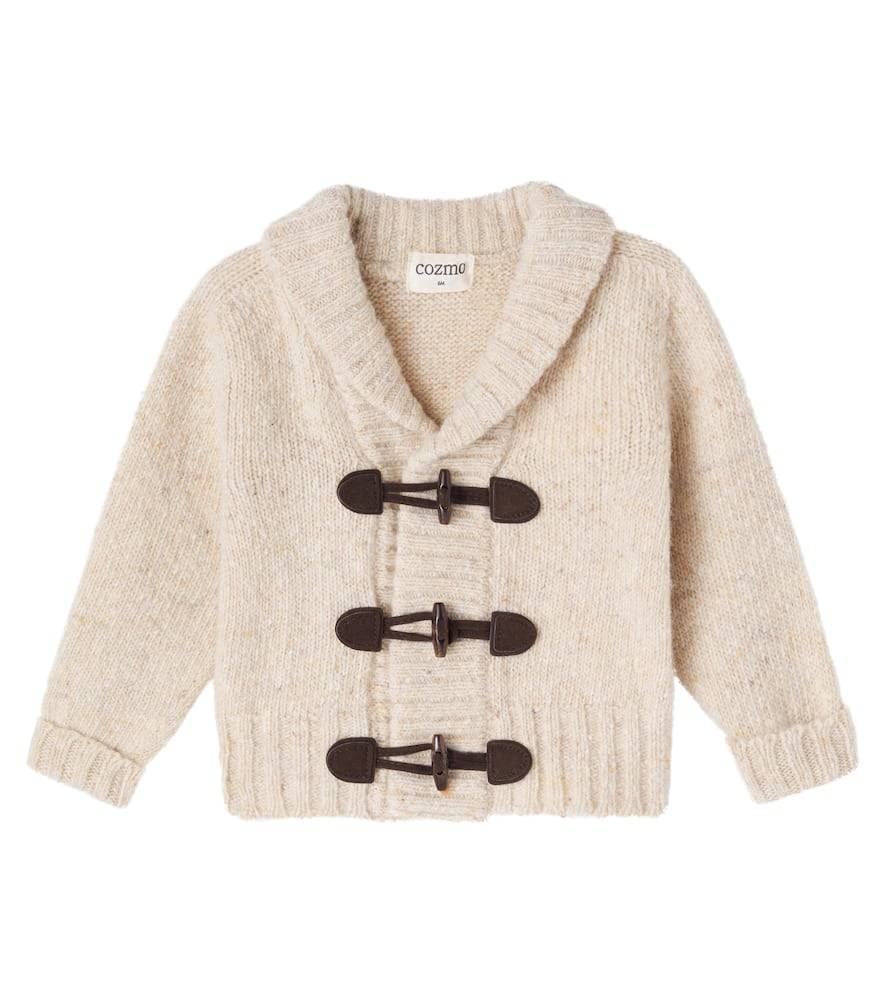 Cozmo Baby Laos wool-blend cardigan