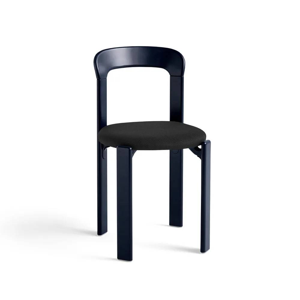 HAY Rey klädd stol Steelcut trio 190 deep blue - Blå
