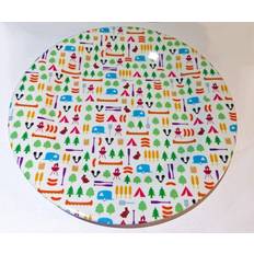 4 X BERROW HILL Melamine 8&#34; PLATE