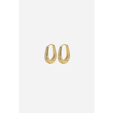 Andcopenhagen - Øreringe hoops - 18 karat guldbelagt 925 sterlingsølv - Andrea - Gold-plated