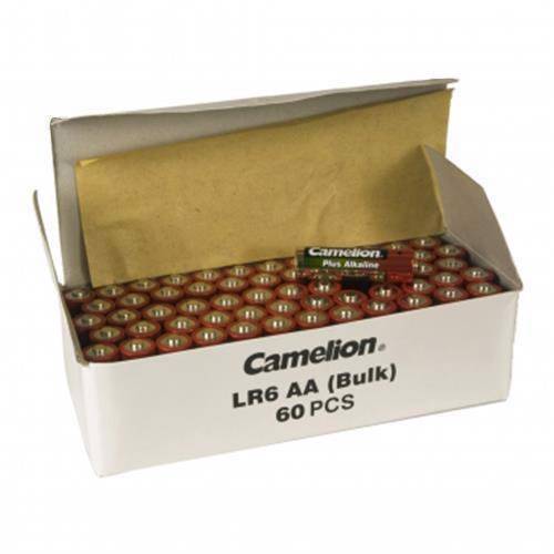 Camelion LR06/AA Alkaline Batterier, 60 stk. pakning