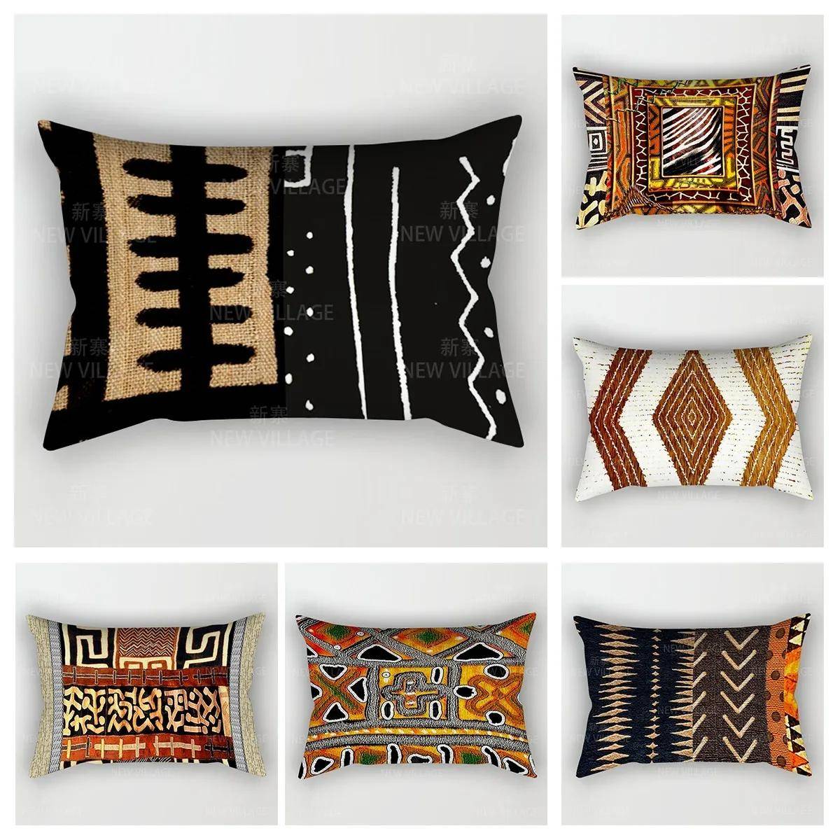 Nordisk höst heminredning 30*50 kuddfodral soffa modern boho vardagsrum Kuddfodral 30x50cm 40x216 växtkuddfodral