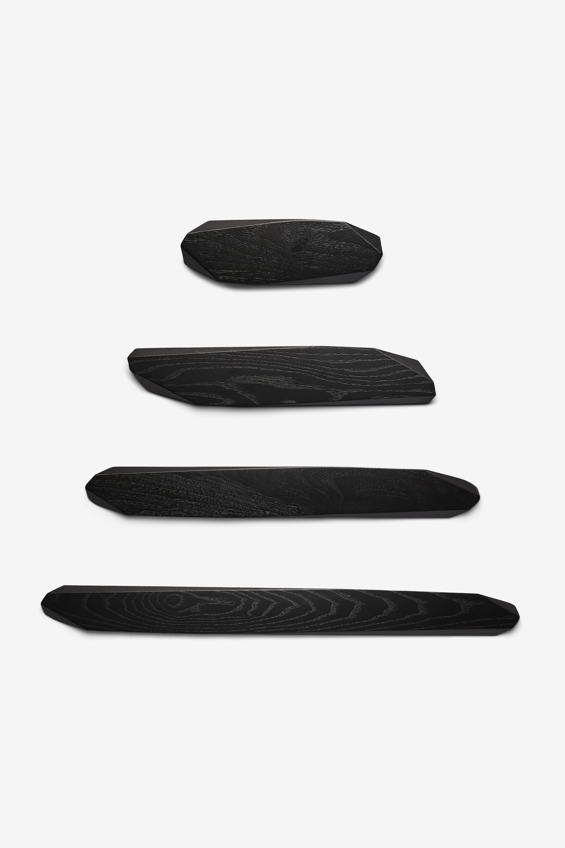 Knivmagnet Sort - 40 cm