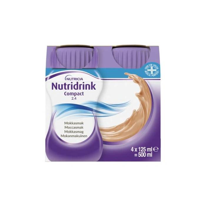 Nutridrink Compact Mocca - 4 x 125 ml